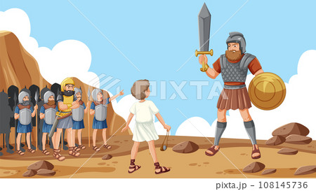 David and Goliath: The Epic Battle 108145736