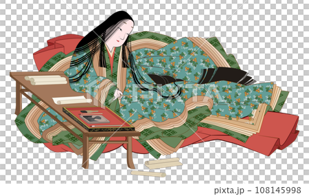 Murasaki Shikibu - 綠色和服 Murasaki Shikibu - 綠色和服 108145998
