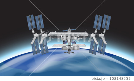 International Space Station (ISS) in Space International Space Station (ISS) in Space 108148353