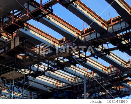 bridge construction view 108148890