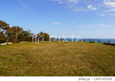 女測量山の山頂付近・室蘭市 女測量山の山頂付近・室蘭市 108149200
