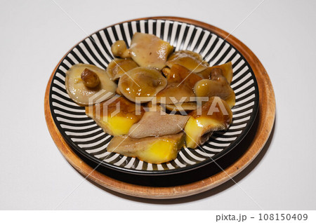 天然きのこのおひたし 天然きのこのおひたし 108150409