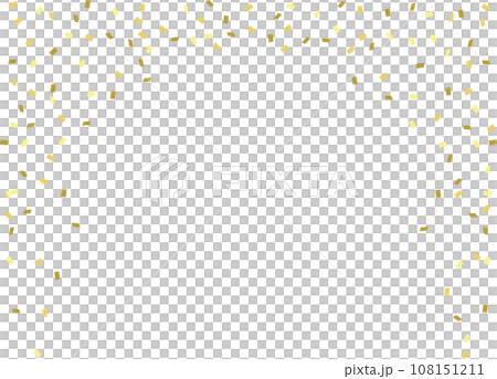 金色五彩紙屑背景 金色五彩紙屑背景 108151211
