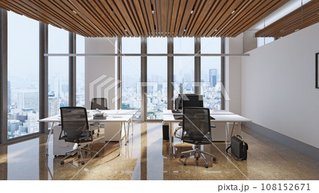 illustration of office space. illustration of office space. 108152671