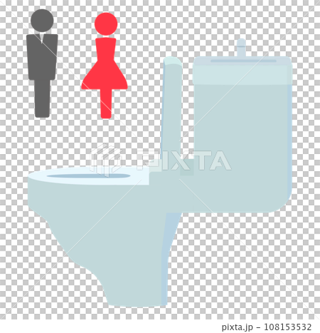 トイレのイラスト トイレのイラスト 108153532
