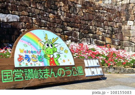 【香川県】 国営讃岐まんのう公園 (エントランス広場) 【香川県】 国営讃岐まんのう公園 (エントランス広場) 108155083