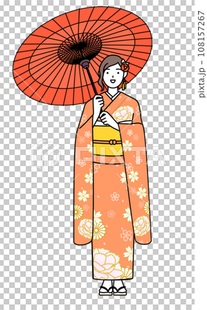 Asian Hokusai Japanese Kimono Woman Lantern Counted Cross