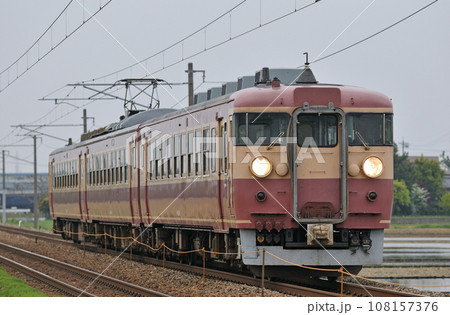 北陸本線　福岡ー石動　JR西日本　475系　A16編成（金沢） 108157376