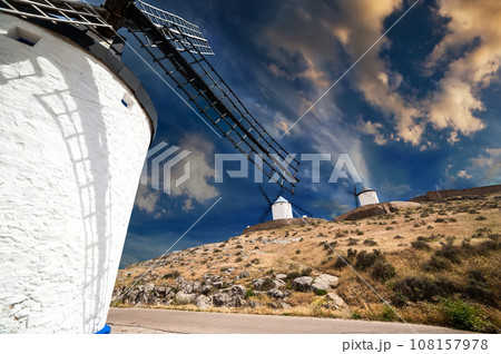 windmills in Consuegra 108157978
