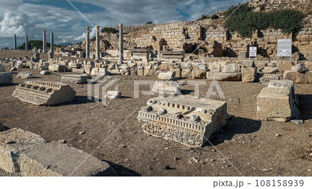 Ruin of ancient city of Knidos. Turkey. Ruin of ancient city of Knidos. Turkey. 108158939