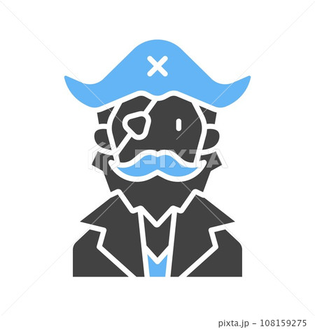 Pirate icon vector image. 108159275