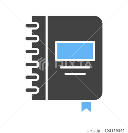 Notebook icon vector image.のイラスト素材 [108159363] - PIXTA