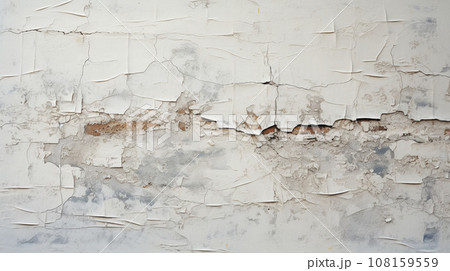 Abstract brick wall Old stained stucco texture, copy space 108159559