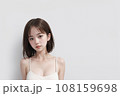 AIで生成した美しい女性と滑らかな背景 AIで生成した美しい女性と滑らかな背景 108159698