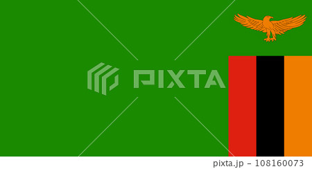 Zambia National Flag 108160073