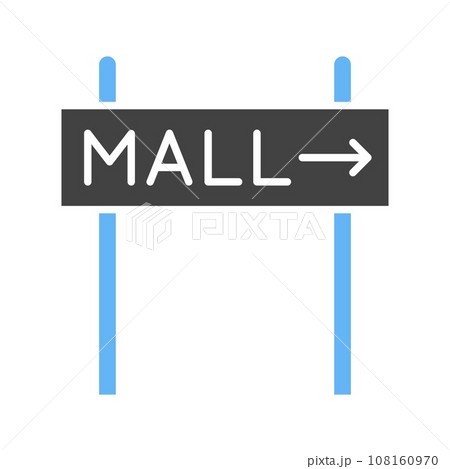 Direction Sign icon vector image. Direction Sign icon vector image. 108160970