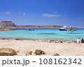 The island Gramvousa and the bay Balos 108162342
