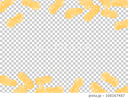 ナチュラル落花生の背景素材	 108167487