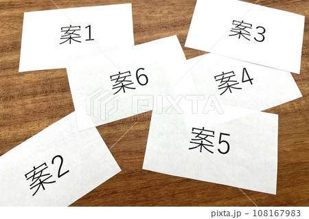 たくさんの提案を考える 108167983