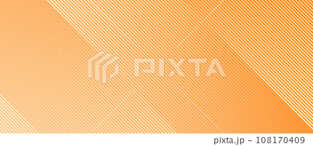 Abstract thin diagonal lines background. Slanted parallel orange stripes wallpaper. Vector geometric tech template texture for banner, poster, presentation, brochure, print, flyer, card, cover Abstract thin diagonal lines background. Slanted parallel orange stripes wallpaper. Vector geometric tech template texture for banner, poster, presentation, brochure, print, flyer, card, cover 108170409