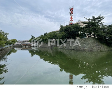 福井城 水堀 福井県庁 福井城 水堀 福井県庁 108171406
