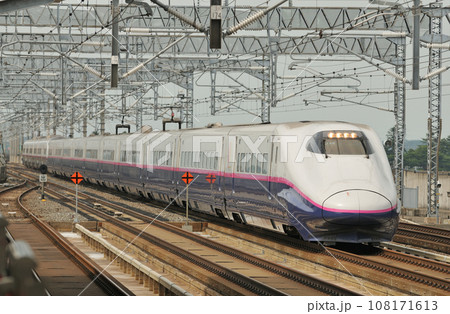 東北新幹線 古川 JR東日本 E2系 J55編成(仙台) やまびこ 東北新幹線 古川 JR東日本 E2系 J55編成(仙台) やまびこ 108171613