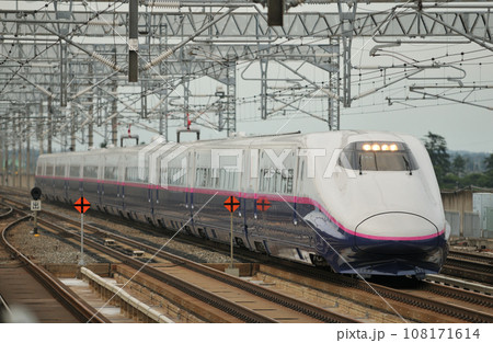 東北新幹線　古川　JR東日本　E2系　J54編成（仙台）　やまびこ 108171614