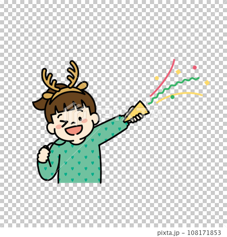 孩子們用餅乾參加聖誕晚會的插圖 108171853