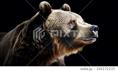 野生のクマ 野生のクマ 108172235