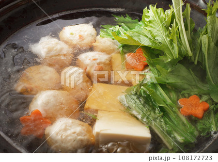 鶏団子鍋 スタジオ撮影 鶏団子鍋 スタジオ撮影 108172723
