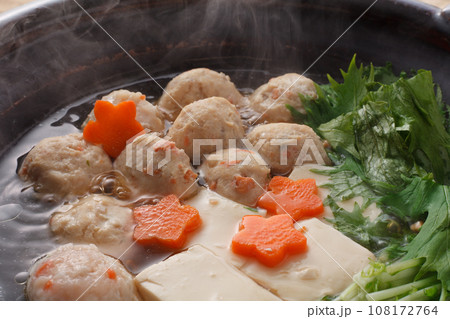 鶏団子鍋　　スタジオ撮影 108172764