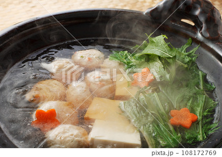 鶏団子鍋　　スタジオ撮影 108172769