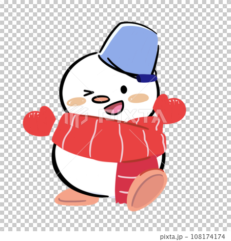 Cute snowman 108174174