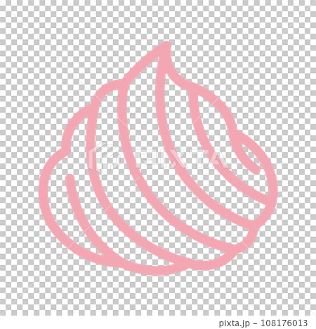 Whipped cream icon 108176013