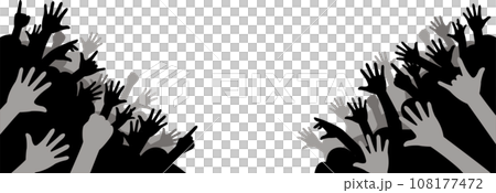 現場觀眾興奮的剪影 108177472