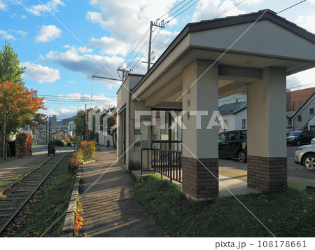 小樽　旧国鉄手宮線の旧色内仮乗降場（旧色内駅） 108178661