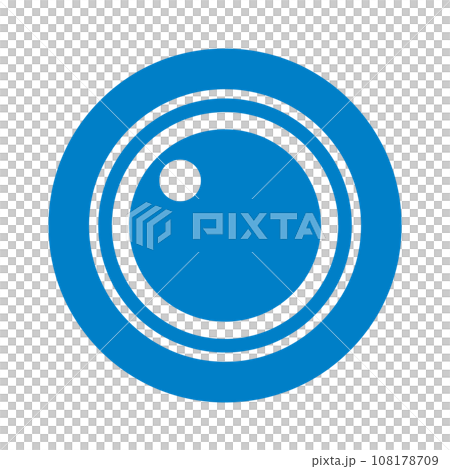 Camera lens icon 108178709