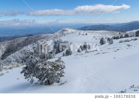 雪景色の富士見台高原 雪景色の富士見台高原 108178838