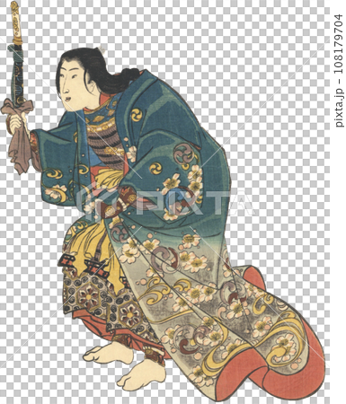 国芳　浮世絵　巴御前 108179704