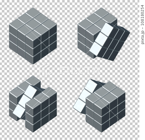 3DCG《魔術方塊》 3DCG《魔術方塊》 108180254