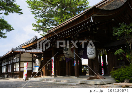 (近江国一之宮建部大社)建部大社 神門 滋賀県大津市神領 (近江国一之宮建部大社)建部大社 神門 滋賀県大津市神領 108180672