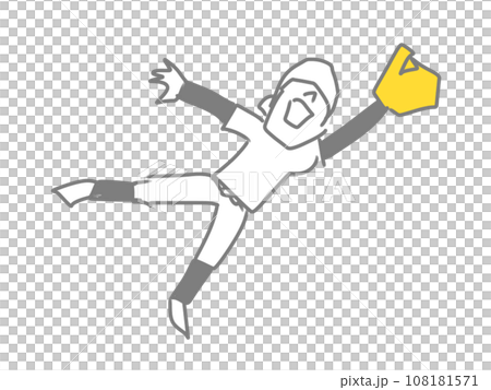 棒球運動員插畫 棒球運動員插畫 108181571