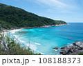 wave on the sea in Similan island , Thailand 108188373