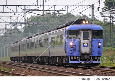 千歳線　北広島ー上野幌　JR北海道　キハ183系＋14系　まりも 108189621