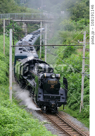 秩父鉄道　浦山口ー影森　C58-363＋12系　パレオエクスプレス 108191146