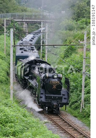 秩父鉄道　浦山口ー影森　C58-363＋12系　パレオエクスプレス 108191147
