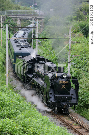 秩父鉄道　浦山口ー影森　C58-363＋12系　パレオエクスプレス 108191152