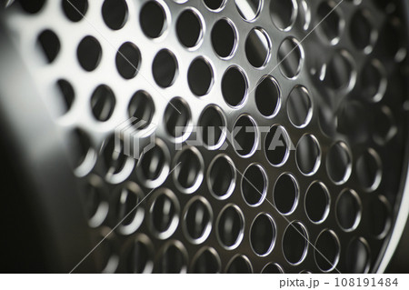 Stainless Steel Grille Close-up Stainless Steel Grille Close-up 108191484