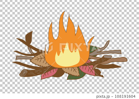 焚き火(落ち葉・木の枝) 焚き火(落ち葉・木の枝) 108191604