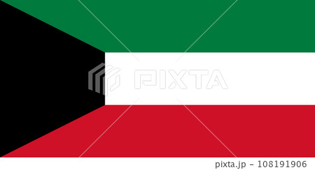 Kuwait National Flag 108191906